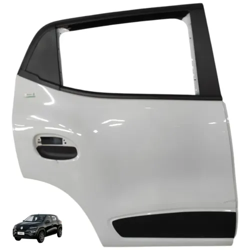 Porta Traseira Direita Renault Kwid 2024 2023 2022 2021 2020 Traseira Direito Branco