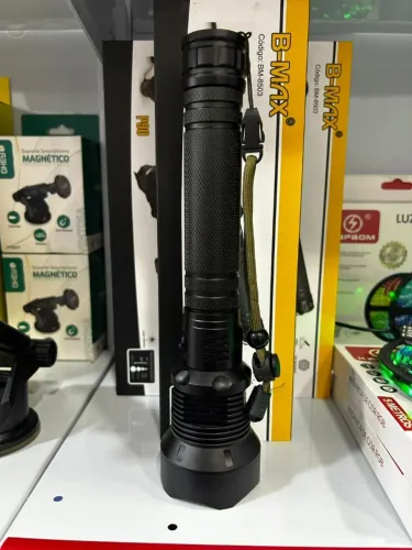 Lanterna Super Brilhante Zoom Recarregável 