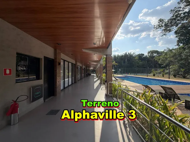 Terreno, Lote Alphaville Manaus 3 - Lote Residencial 489m² em Condomínio de Alto Padrão