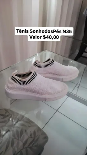 Tênis sonhos dos pés 