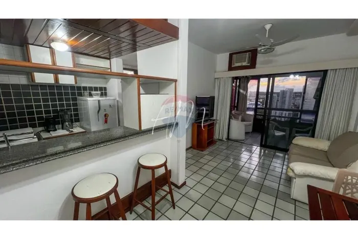 Flat à venda com 1 quarto de 49 metros em Boa Viagem, Recife-PE