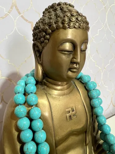 Buda de Bronze - Siddhartha Gautama (25 cm aprox. dd altura) À Retirar