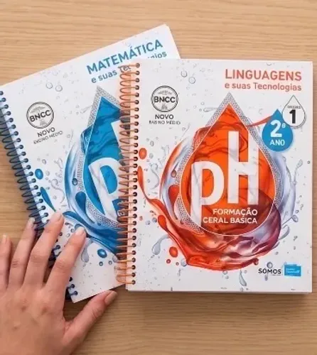 Lote Livros / Apostilas pH - Novo Ensino Médio (Ótimo Estado)