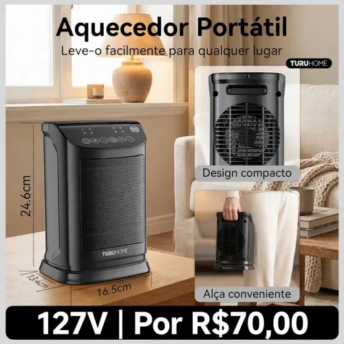 Aquecedor portátil 110v