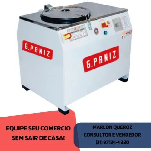 Amassadeira Rápida 25KG G-Paniz 220v