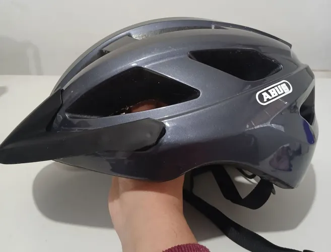 Capacete Bike Abus Macator Mips Titânio G