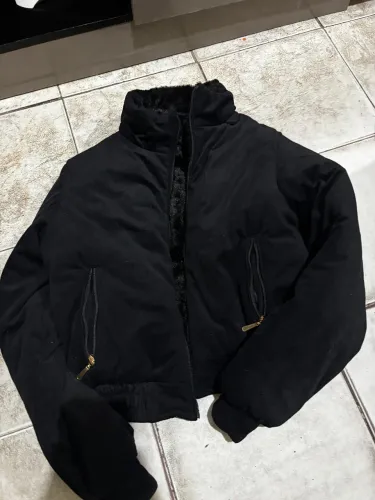 Jaqueta Puffer Dupla Face Preta ? Veste P/M ?