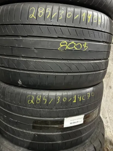 Pneus 285/30/19 continental por 700$ os dois seminovos originais