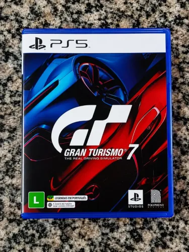 Gran Turismo 7 novo e lacrado PS5