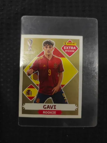 Gavi extra sticker Gold legend, 2022.