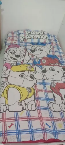 Conjunto lençol Patrulha Canina 