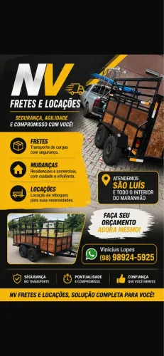 Fazemos pequenos fretes