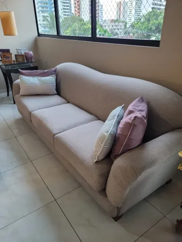 Conjunto sofás 3 e 2 lugares