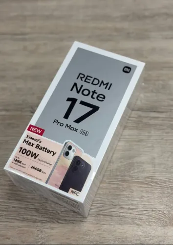 Redmi Note 17 Pro Max 5G 512GB 8RAM