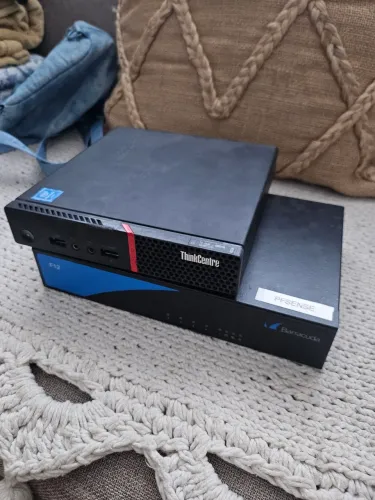Kit homelab roteador opnsense e thinkcentre m700