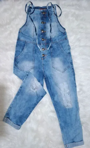 Macacão jeans 