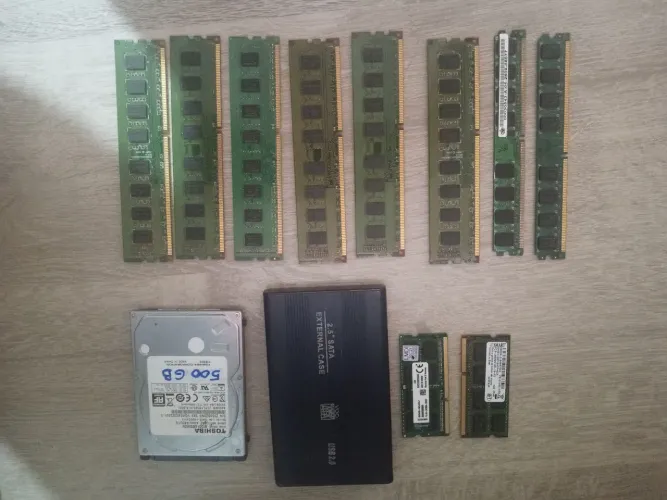 2 HD para notebook 8 memória para computador 2 memória de notebook 