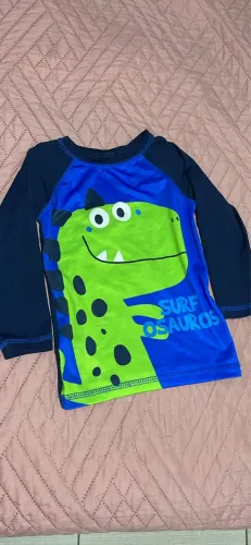 Blusa para banho infantil 