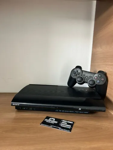 Playstation 3 Super Slim Desbloqueado! (Aceito Cartão)