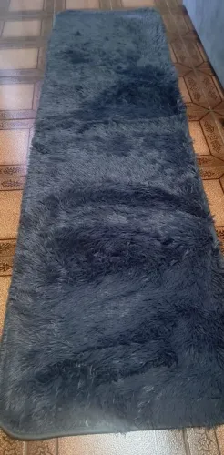 Tapete Passadeira 2,00 x 0,60 Corredor Quarto Sala Beira de Cama Felpudo Peludo