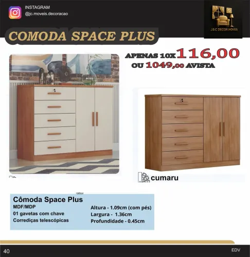 CÔMODA SPACE