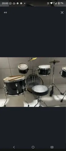 Bateria Profissional reduzida 