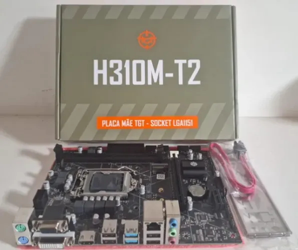 Placa Mãe H310M 1151 DDR4 8° e 9° Geração