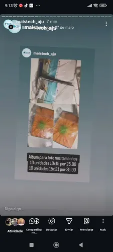 Kit de álbum para fotos
