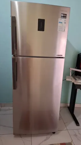 Geladeira Samsung Frost Free Inox Digital Inverter