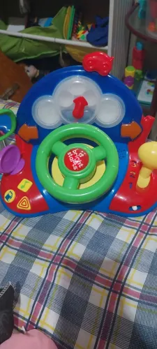 Volante infantil .bright starts ...original músicas  em inglês 