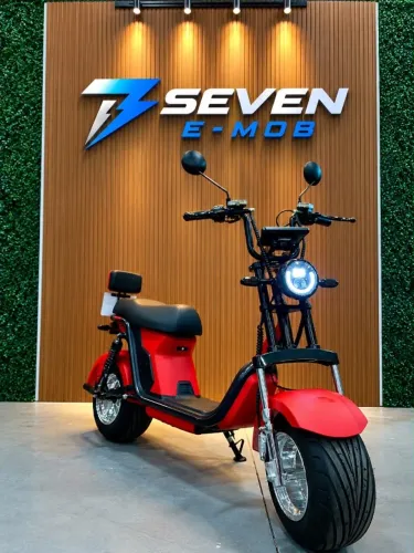 ? MOTO ELÉTRICA X13, 1000W | Bateria de Lítio | Seven E-Mob