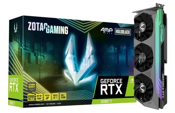Placa de vídeo Zotac Geforce RTX 3080 TI 12GB
