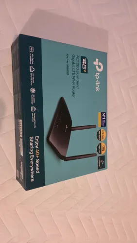 ROTEADOR LTE (4G+) TP-LINK ARCHER MR600 - AC1200 Dual Band