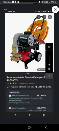 Lavadora alta pressão 