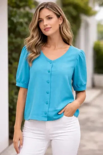 blusa feminina em viscose viva modas nova e com etiqueta!