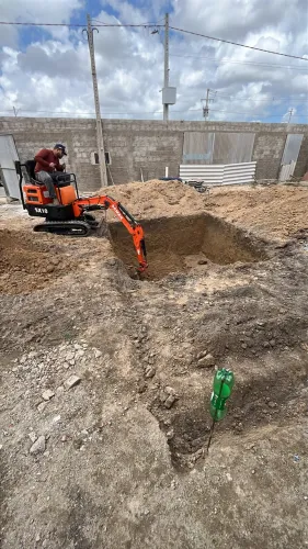 Escavação para sua obra