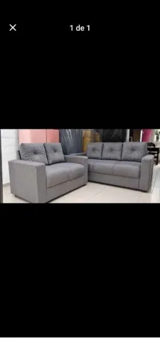 Vendo um conjunto de sofá 3 e 4 lugares
