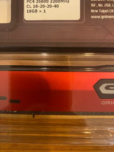Memória DDR4 Geil Orion 16 gb 3200 mhz