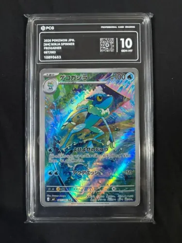 Carta Pokémon Graduada Frogadier PSA PCG 10