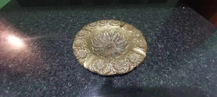 Cinzeiro vintage Bronze 1kg