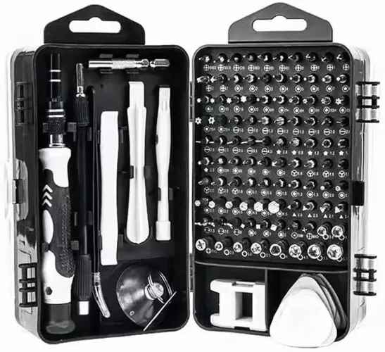 Conjunto Chaves Precisão 115 Peças (Novo) - Reparação Eletrónica/Apple/Android