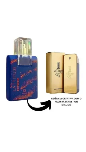 Perfumes latitude extreme Hinode a pronta entrega aceitamos cartão de crédito