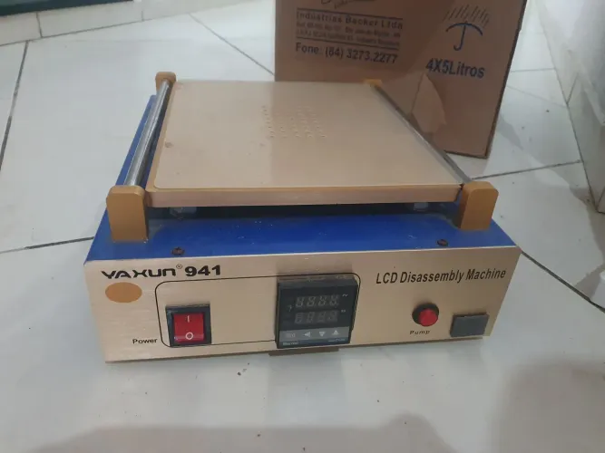  separadora yaxun 941 110v separador tela de celular e tablet grande