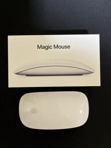 Magic Mouse - Superfície Multi-Touch branca ?