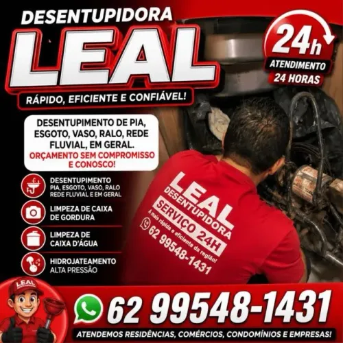 DESENTUPIDORA LEAL 24Horas