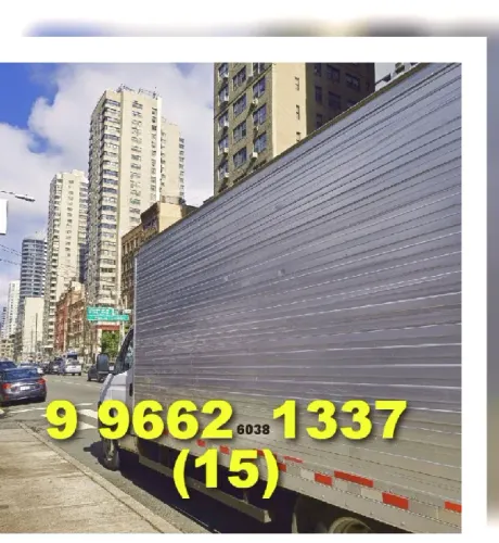 Frete no Campolim, Jd. Vergueiro, Jd. São Paulo e região (15) 9/9662/1337 TransMudanças