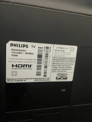 Tv 50 Philips (defeito)