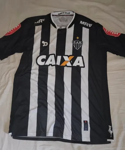 Camisa Atlético Mineiro 2016 s/número,XL/EG,marca DRYWORLD,produto oficial,bem conservada 
