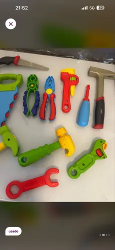 Kit ferramentas infantil