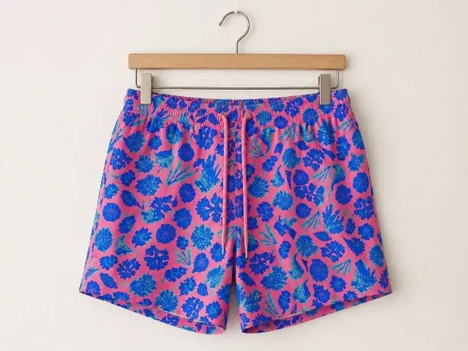 shorts happysocks fundo do mar (usado)